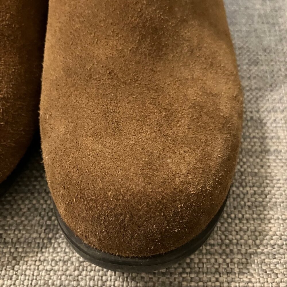 Earth Origins Destiny Suede Heeled Brown Ankle Boot Women's Size 8.5W - Picture 13 of 16